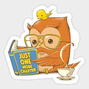 Just One More Chapter Sticker